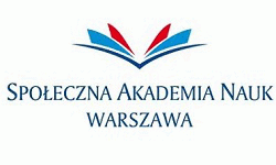 Logo Społecznej Akademii Nauk w Warszawie